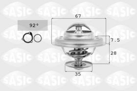 Sasic 9000016 - TERMOSTATO