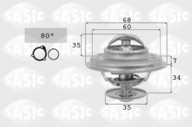 Sasic 9000067 - TERMOSTATO