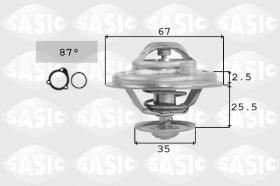 Sasic 9000167 - TERMOSTATO