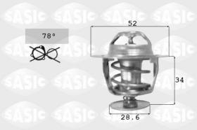 Sasic 9000237 - SENSOR DE TEMPERATURA