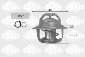 Sasic 9000294 - SENSOR DE TEMPERATURA