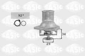 Sasic 9000297 - SENSOR DE TEMPERATURA