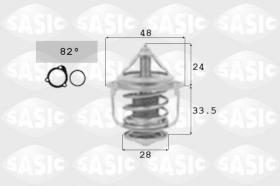 Sasic 9000317 - TERMOSTATO