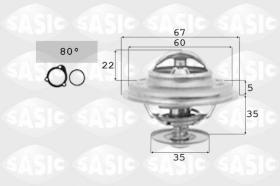 Sasic 9000337 - TERMOSTATO