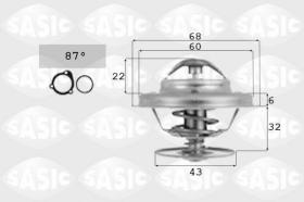 Sasic 9000367 - TERMOSTATO