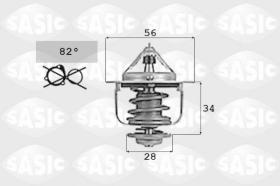 Sasic 9000702 - TERMOSTATO