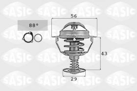 Sasic 9000724 - TERMOSTATO