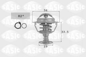 Sasic 9000739 - TERMOSTATO