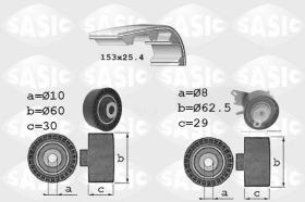 Sasic 1750028 - KIT DE DISTRIBUCION