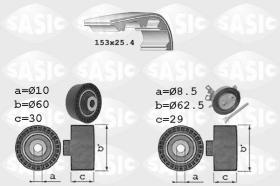 Sasic 1750029 - KIT DE DISTRIBUCION