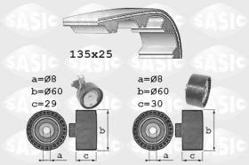 Sasic 1750033 - KIT DE DISTRIBUCION