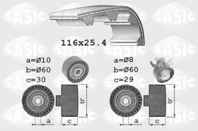 Sasic 1750034 - KIT DE DISTRIBUCION