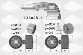 Sasic 1750035 - KIT DE DISTRIBUCION