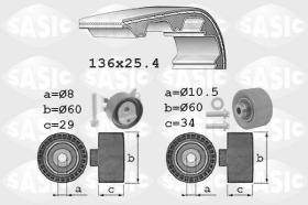 Sasic 1750036 - KIT DE DISTRIBUCION