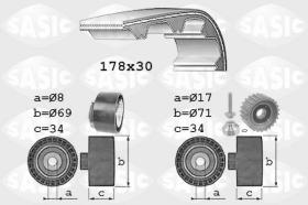 Sasic 1756022 - KIT DE DISTRIBUCION