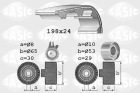 Sasic 1756023 - KIT DE DISTRIBUCION