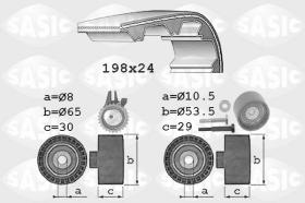 Sasic 1756025 - KIT DE DISTRIBUCION