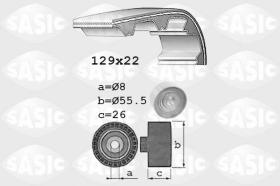 Sasic 1756033 - KIT DE DISTRIBUCION