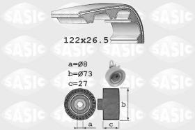 Sasic 1756042 - KIT DE DISTRIBUCION