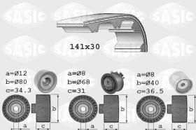 Sasic 1756044 - KIT DE DISTRIBUCION