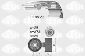 Sasic 1756060 - KIT DE DISTRIBUCION