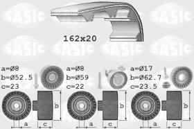 Sasic 1756064 - KIT DE DISTRIBUCION