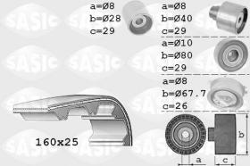 Sasic 1756068 - KIT DE DISTRIBUCION