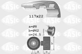 Sasic 1756069 - KIT DE DISTRIBUCION