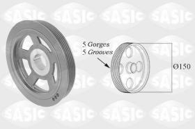 Sasic 2156072 - POLEA DAMPER