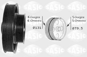 Sasic 2156063 - POLEA DAMPER