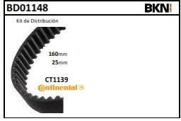 BKN BD01148 - Kit de Distribución