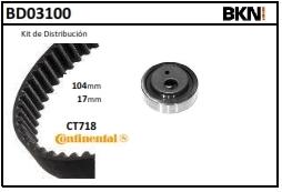 BKN BD03100 - Kit de Distribución
