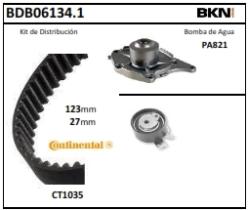 Sasic BDB061341 - Kit de Distribución + Bomba de Agua