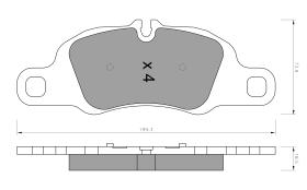BKN 906371 - Pastillas de Freno