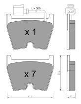 BKN 906386 - Pastillas de Freno