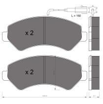 BKN 906391 - Pastillas de Freno