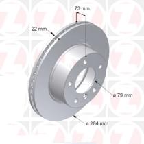 BKN DF1071K1 - KIT Discos-Pastillas