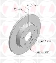 BKN DF131K1 - KIT Discos-Pastillas