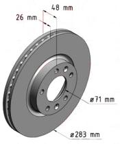 BKN DF1457K1 - KIT Discos-Pastillas