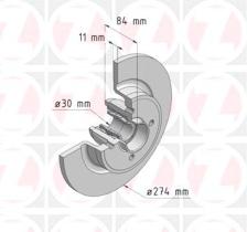 BKN DF1481AK1 - KIT Discos-Pastillas