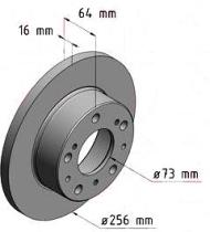 BKN DF167K1 - KIT Discos-Pastillas