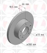 BKN DF186K1 - KIT Discos-Pastillas