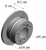 BKN DF216K1 - KIT Discos-Pastillas