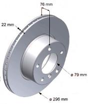 BKN DF475K1 - KIT Discos-Pastillas