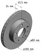 BKN DF547K1 - KIT Discos-Pastillas