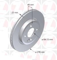 BKN DF825K1 - KIT Discos-Pastillas