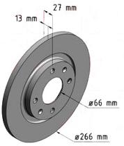 BKN DF835K1 - KIT Discos-Pastillas