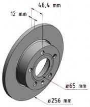 BKN DF950K1 - KIT Discos-Pastillas