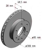 BKN DF1046K1 - KIT Discos-Pastillas