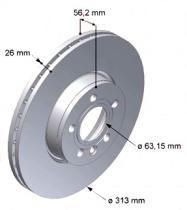 BKN DF1059K1 - KIT Discos-Pastillas